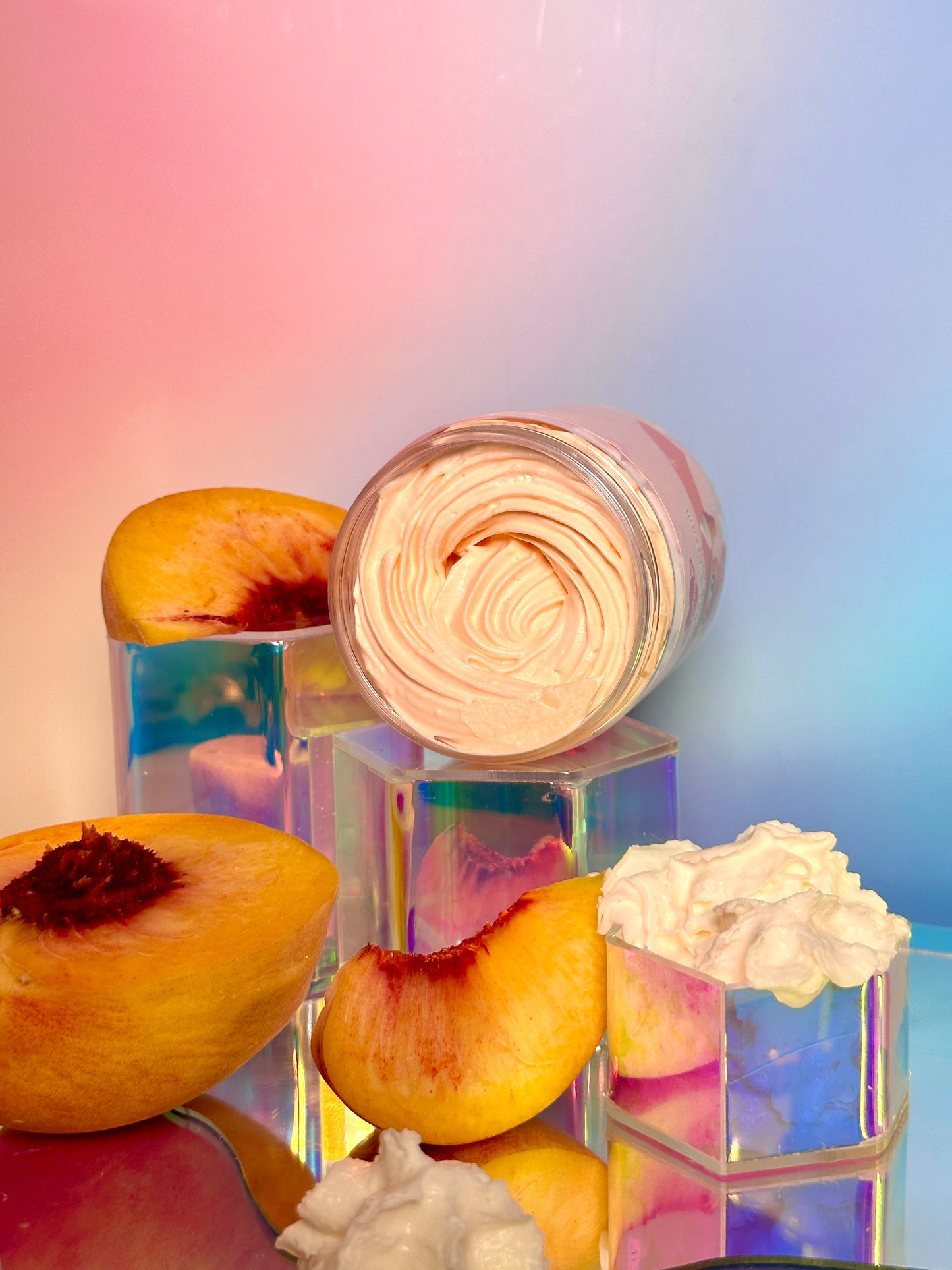 Peaches and Cream Swirl Butter